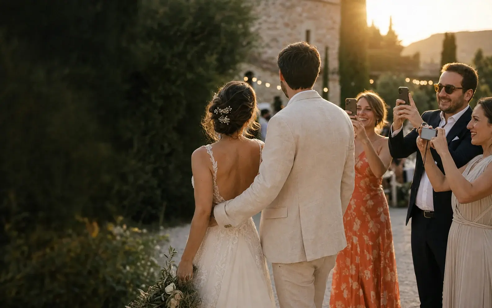 Aperçu d'une galerie de photos de mariage en haute résolution